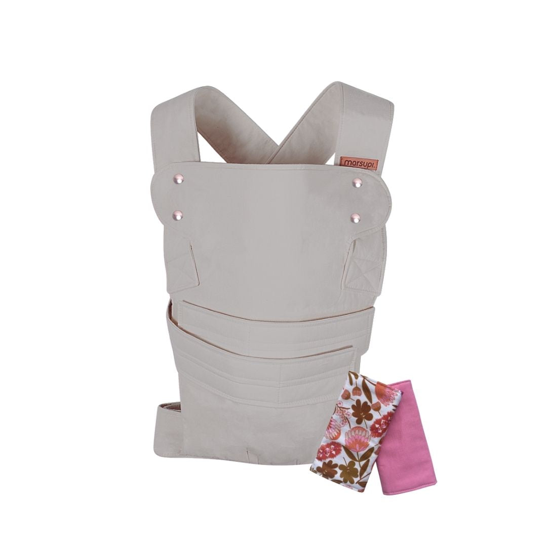 Marsupi Breeze Light Grey + Strap Covers