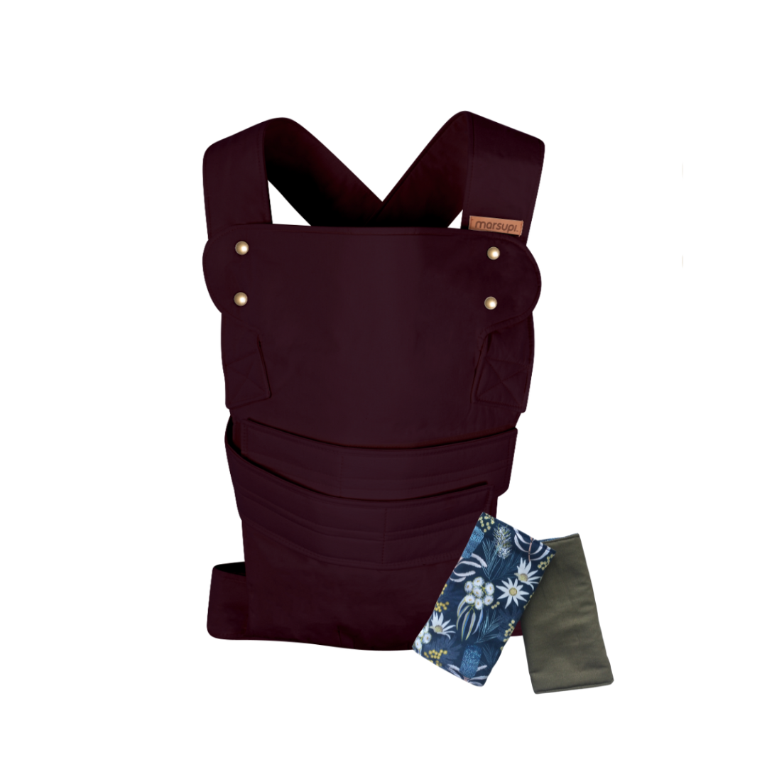 Marsupi Classic Berry + Strap Covers