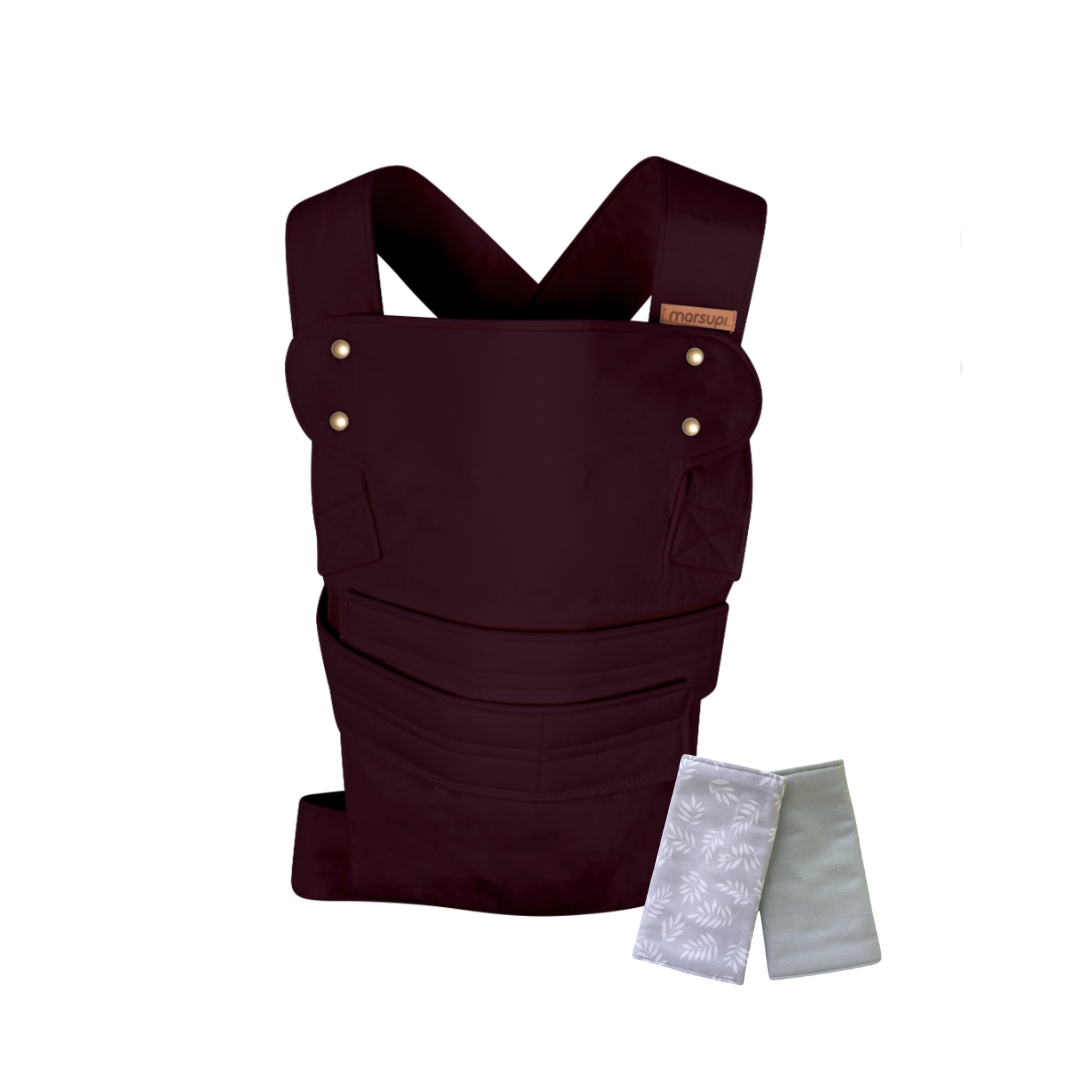 Marsupi Classic Berry + Strap Covers