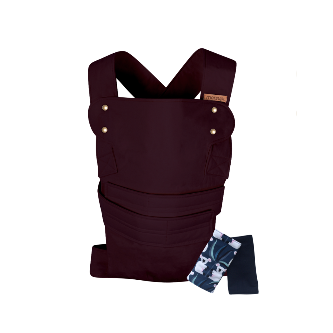 Marsupi Classic Berry + Strap Covers