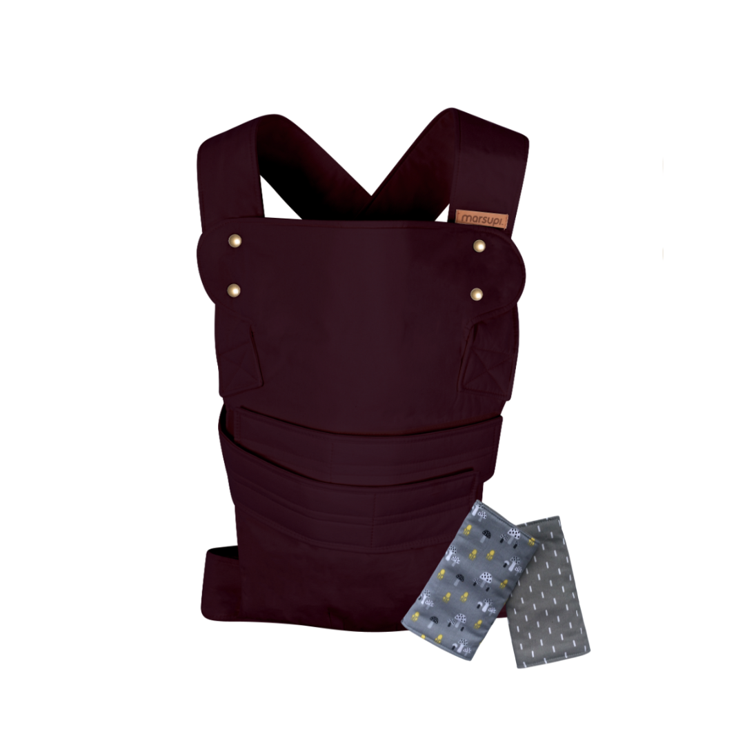 Marsupi Classic Berry + Strap Covers