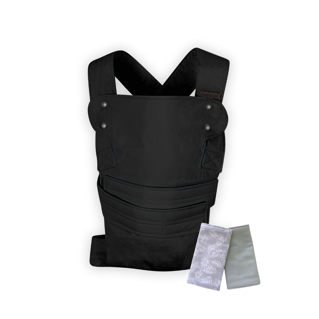 Marsupi Classic Black + Strap Covers