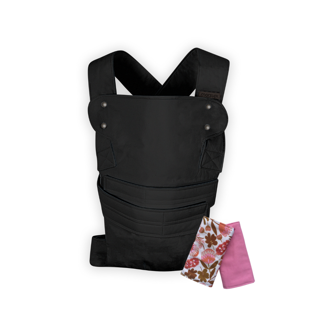 Marsupi Classic Black + Strap Covers