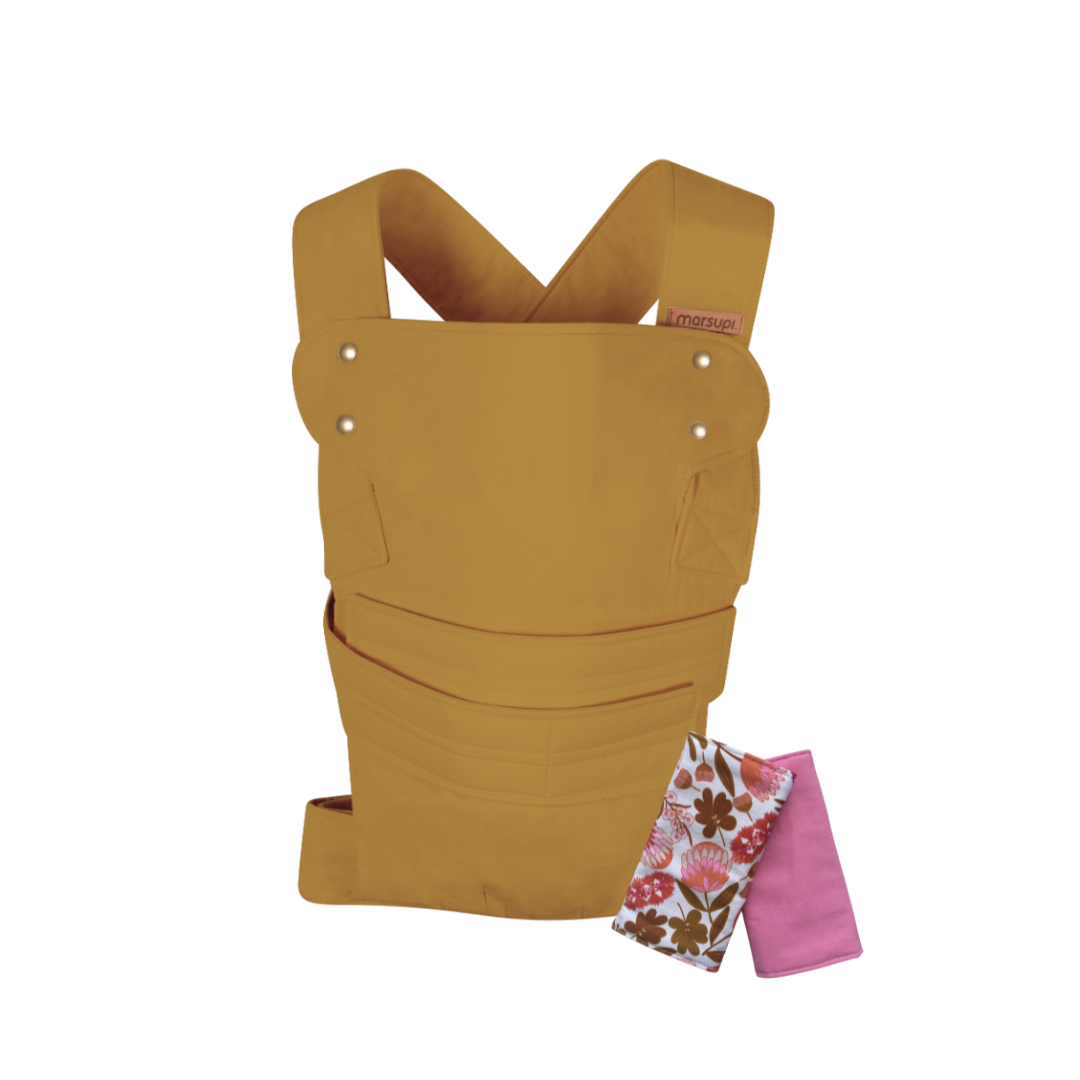 Marsupi Classic Butterscotch + Strap Covers