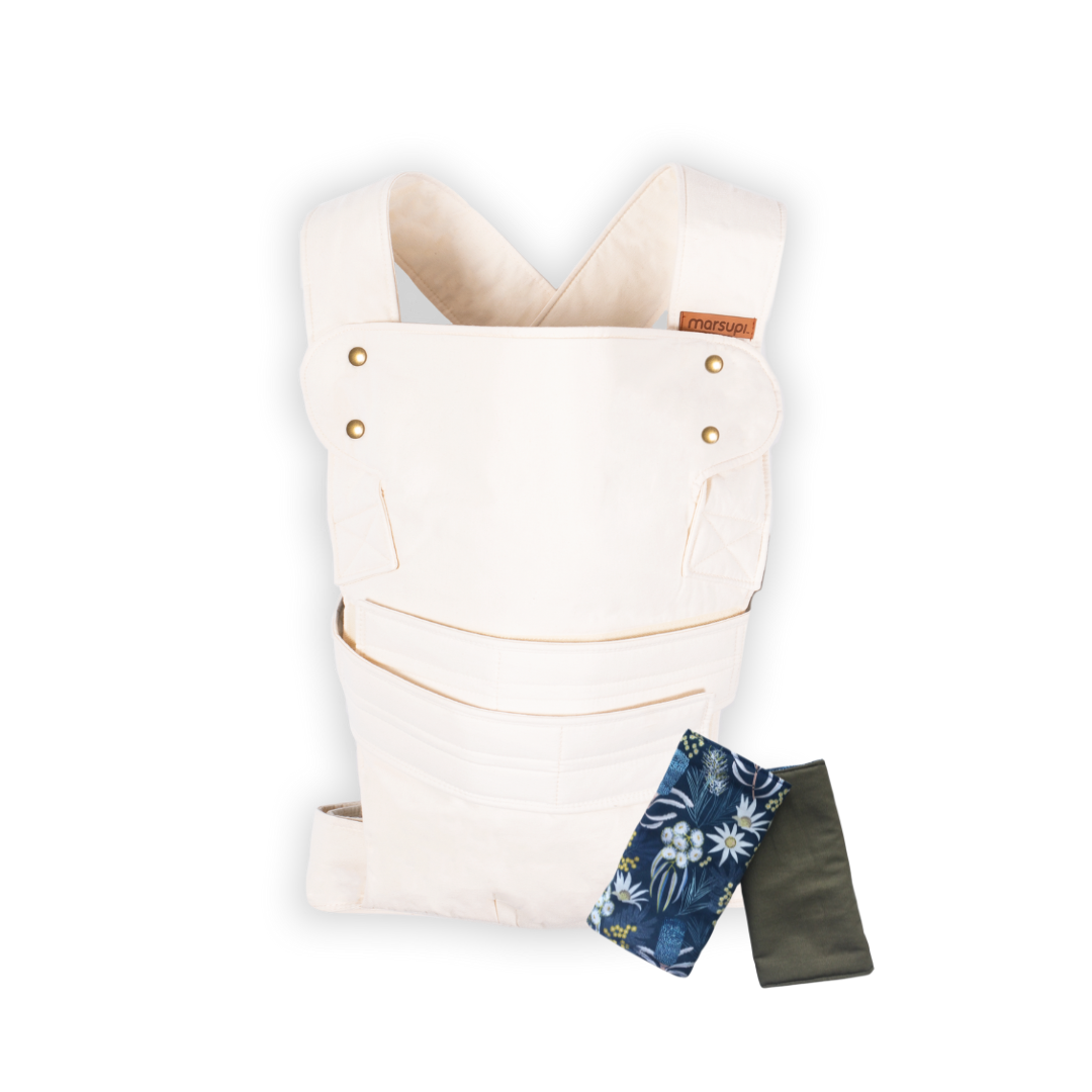 Marsupi Classic Natural + Strap Covers