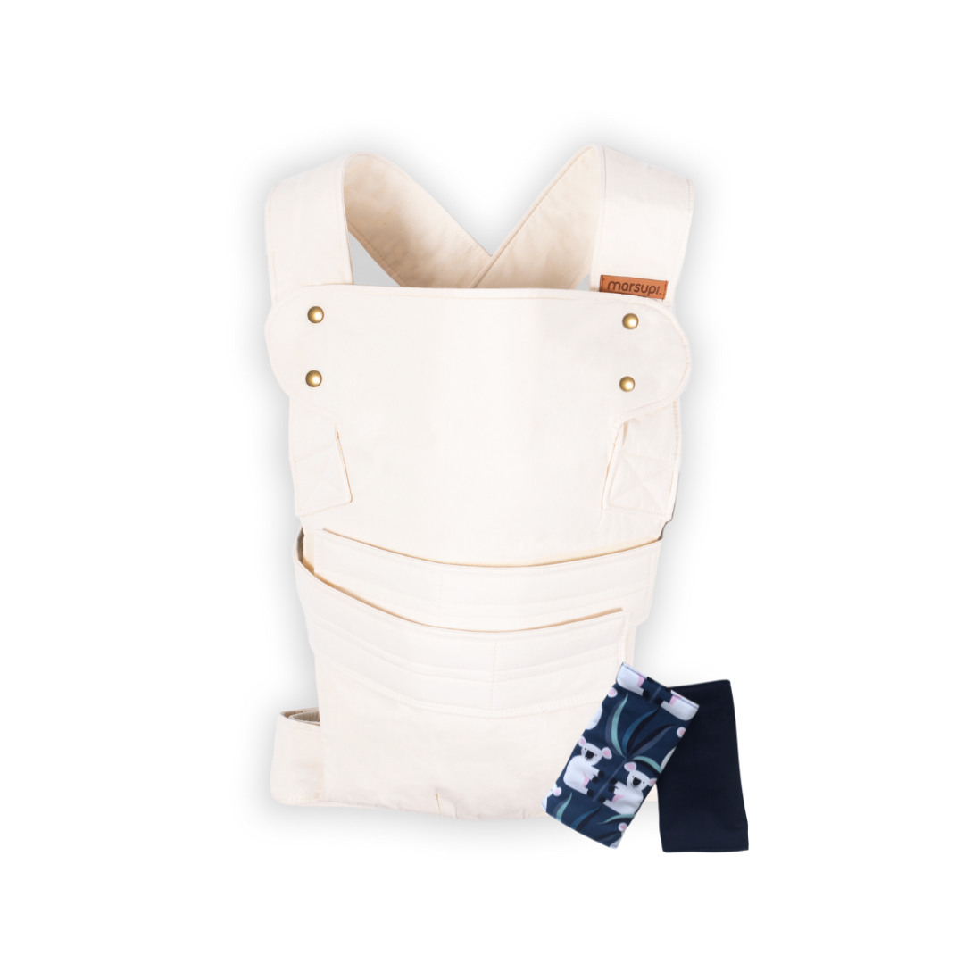 Marsupi Classic Natural + Strap Covers