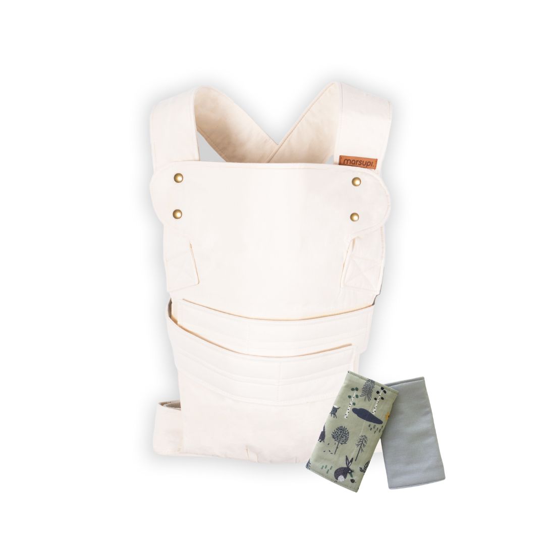 Marsupi Classic Natural + Strap Covers