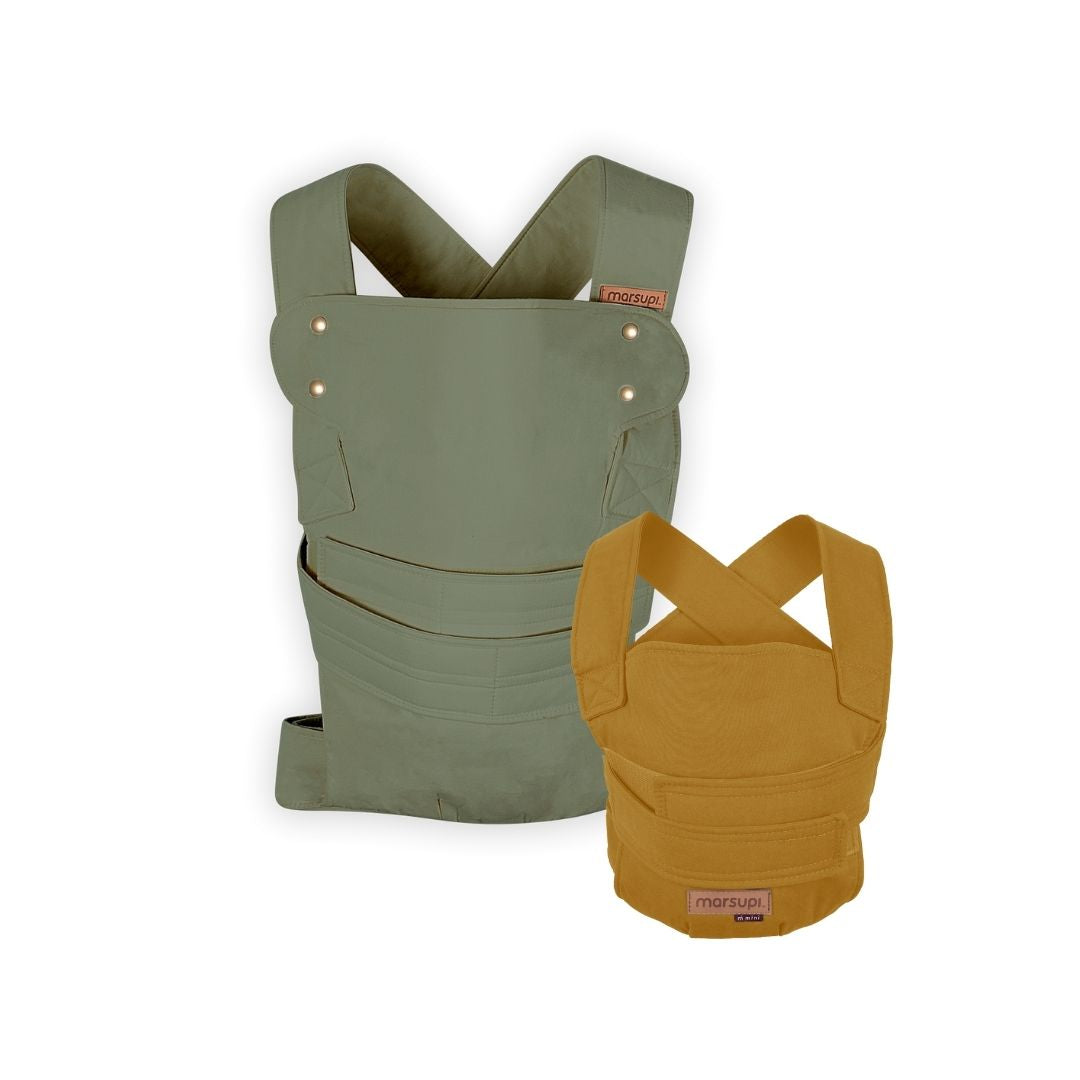 Marsupi Classic Olive + Mini Marsupi