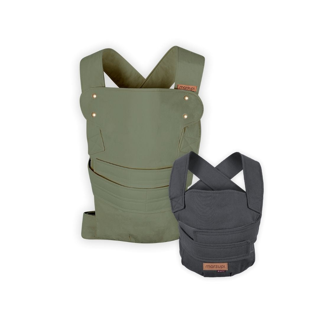 Marsupi Classic Olive + Mini Marsupi