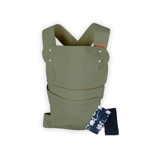 Marsupi Classic Olive + Strap Covers