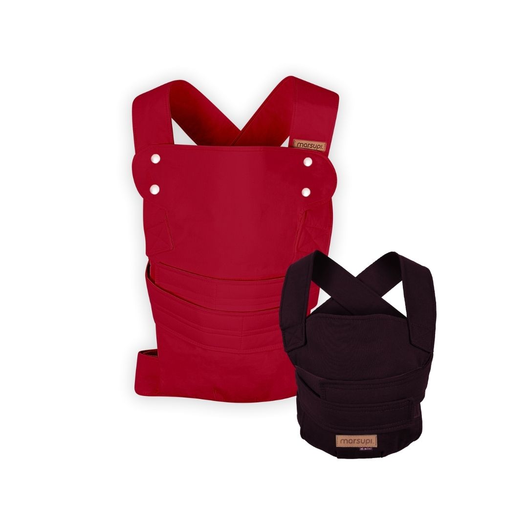 Marsupi Classic Ruby Red + Mini Marsupi