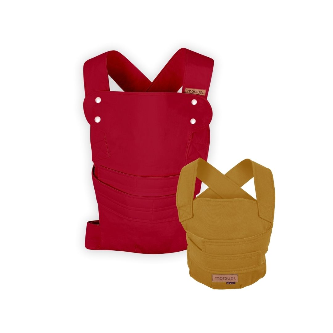 Marsupi Classic Ruby Red + Mini Marsupi