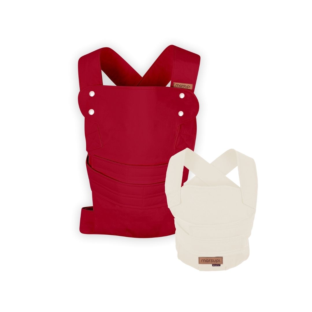 Marsupi Classic Ruby Red + Mini Marsupi