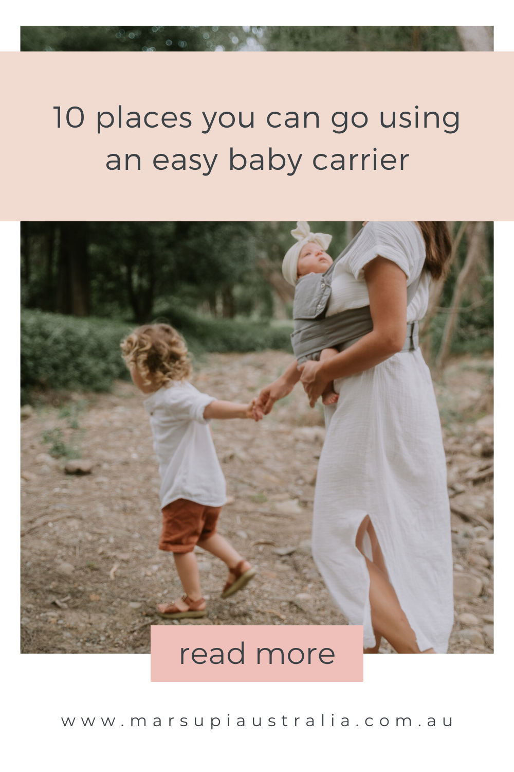 10 places you can go using an easy baby carrier