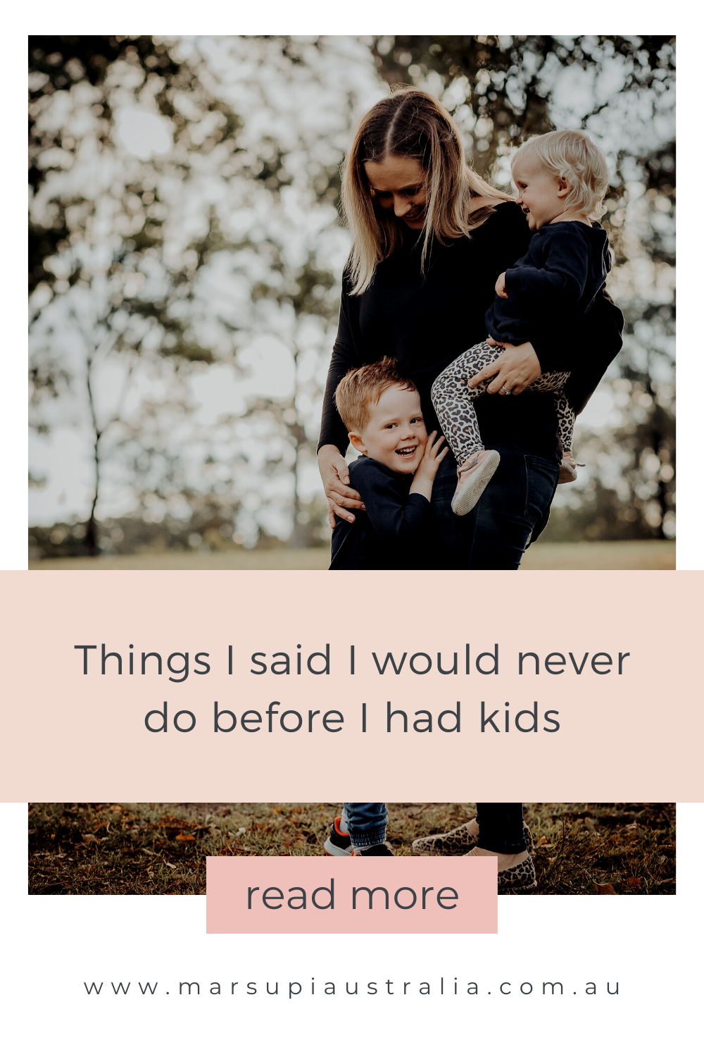 Things I said I would never do before I had kids