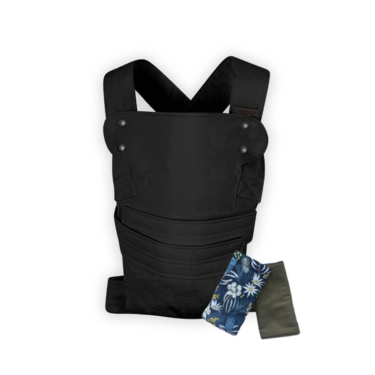 Marsupi Classic Black + Strap Covers